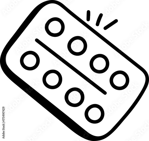 pill bister medicine tablet icon