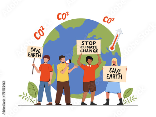 Climate change demonstration