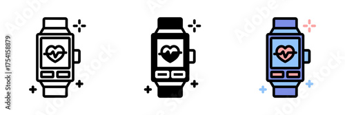 Fitness Tracker is wearable device monitoring activity, sleep, steps, calories, heart rate, helping maintain healthy lifestyle and wellness.
