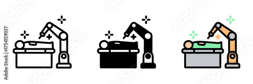 Robotic Surgery is advanced system using robotic arms, improving precision, minimizing invasions, reducing recovery time, and enhancing surgical outcomes.