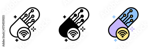Smart Pill is ingestible sensor transmitting data, monitoring medication adherence, tracking digestion, and supporting personalized treatment plans.