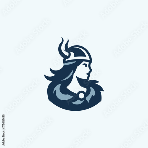 Viking Girl Logo