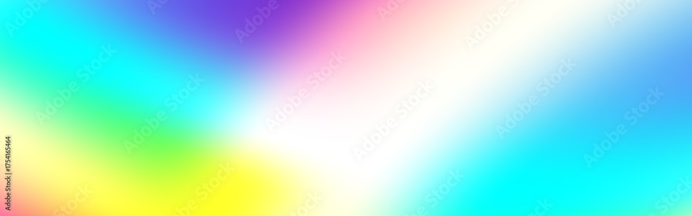 Εκτύπωση καμβά Experience a Vibrant Abstract Colorful Background that features Smooth Gradients