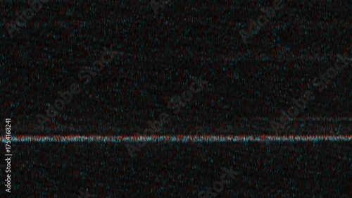 Vintage CRT Signal Noise Overlay – Glitch Static TV Effect