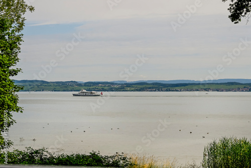 Güttingen, Bodensee, See, Seeufer, Uferweg, Ufer, Wasservögel, Schilf, Naturschutz, Wassersport, Seerundfahrt, Schifffahrt, Sommer, Ostschweiz, Thurgau, Schweiz