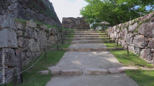天空の城 竹田城 大手門虎口