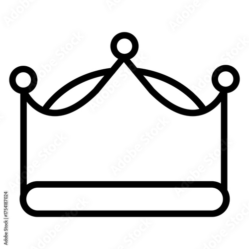 HipHop vector line icon design