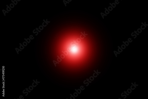 Red glowing light
