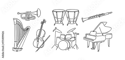 https://chatgpt.com/c/68ec9e53-666c-8329-b859-7458fadbd7d6#:~:text=Line%20art%20music%20instrument%20collection%20with%20trumpet%2C%20timpani%2C%20clarinet%2C%20harp%2C%20cello%2C%20drums%20and%20pian