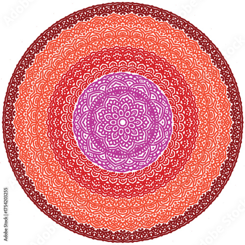 Signs and symbols, Circle pattern lotus or flower mandala art design. colorful, vintage, tradition, classic, dco, cycle, islamic, arabic, embroidery, ikat, Indian motifs, traditional, Turkish, arts .