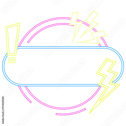 Neon Flash Sale Futuristic