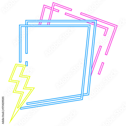 Neon Flash Sale Futuristic