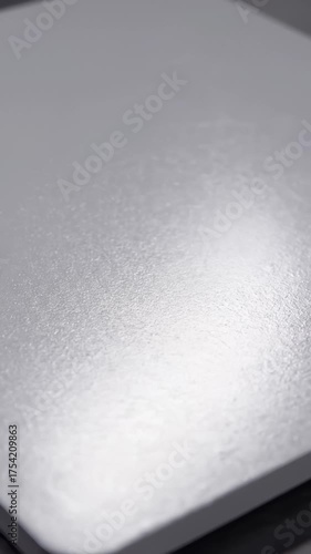 Close Up Abstract Shot of Silver Surface