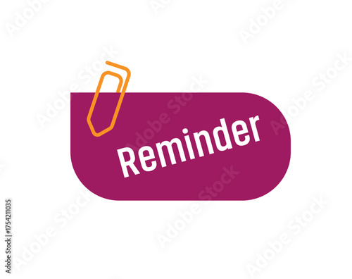reminder sign	
