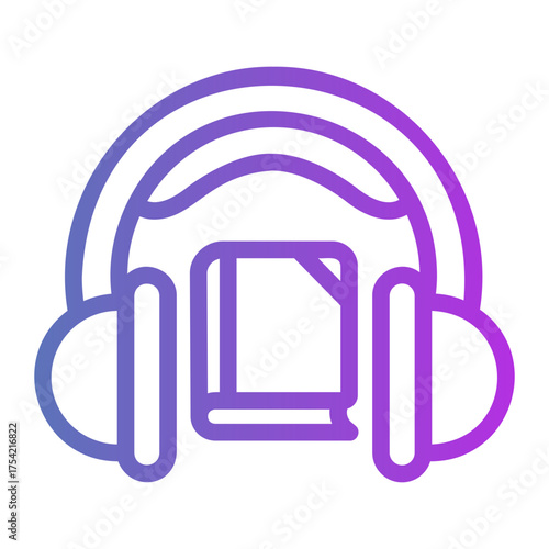 audiobook Gradient icon