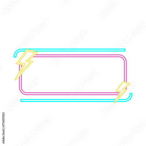 Neon Flash Sale Futuristic