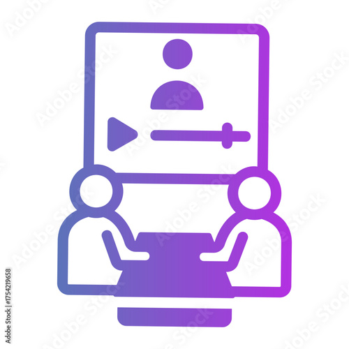 lecture Gradient icon