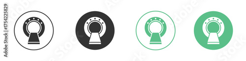 MRI icon element for designs