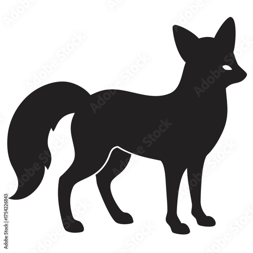 Fox silhouette icon