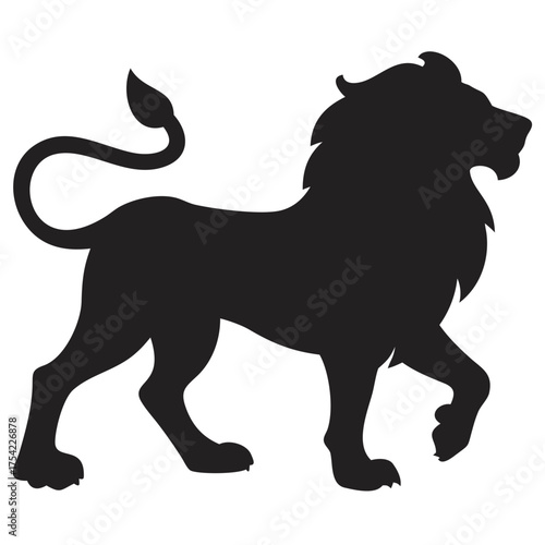 Lion silhouette icon