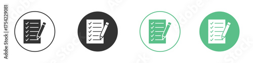 Feedback form icon element for designs