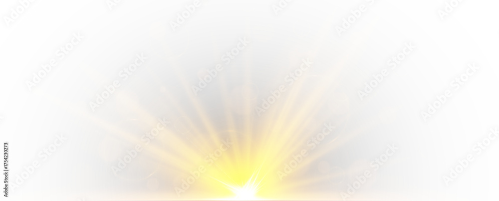 Obraz premium Radiant bright flash PNG. Sparkling luminous rays create dynamic and energetic effects. Perfect for digital art, abstract designs, and creative projects.