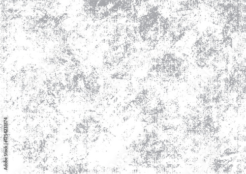 Grunge background of black and white. Abstract illustration texture of cracks, chips, dot. Dirty monochrome pattern of the old worn surface.