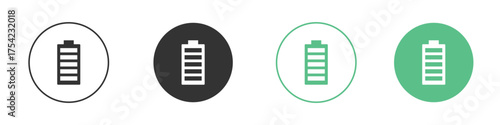 Battery icon element for designs