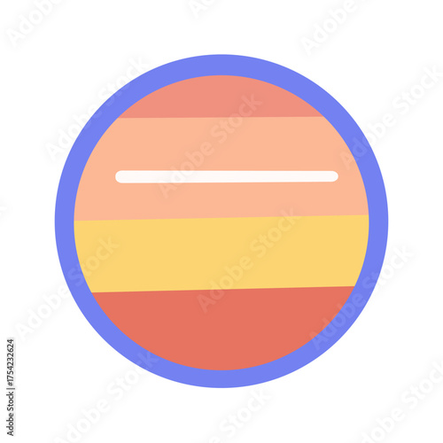 Implant contraception concept. vector illustration