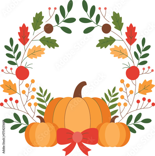 Thanksgiving Day Vector Illustration for T-Shirt and Cut File