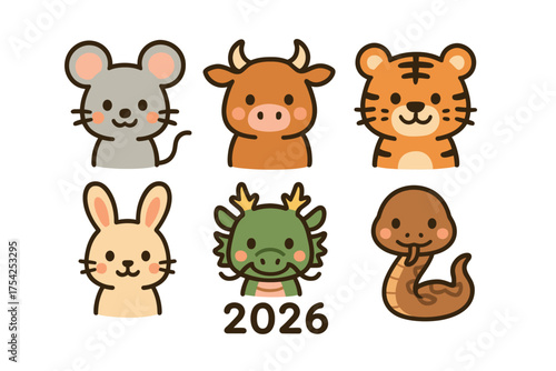 Discounts and sales tags on shopping carts for promotional offers. Set of 6 vector illustration