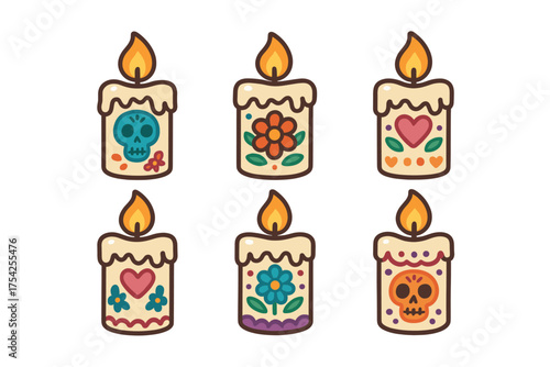 Essential gardening tools for outdoor planting and maintenance. Set of 6 vector illustration