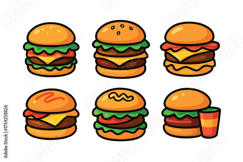 Discount voucher collection for savings and promotions. Set of 6 vector illustration