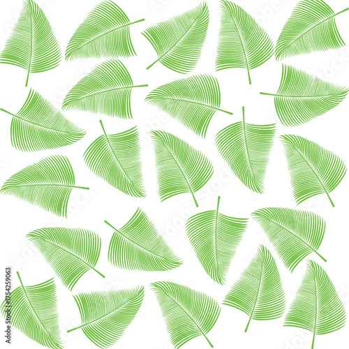 A vibrant green leaf with bold veins, exuding freshness and tranquility. Perfect for designs that evoke a natural, calm, and refreshing atmosphere.