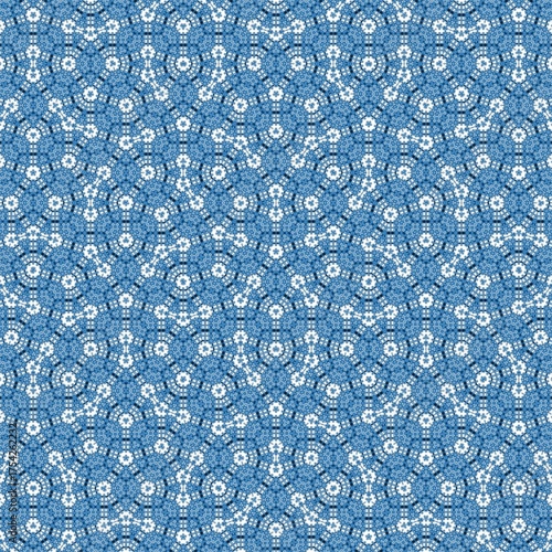 blue seamless pattern. digital paper. textile or fabric design