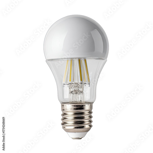 White LED light bulb, smooth surface (1)