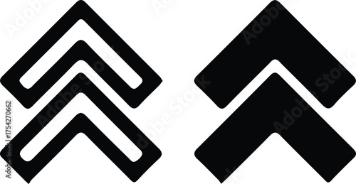 arrow vector icon set design illustration