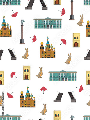 Saint-Petersburg, SPB, Saint-P, northern Venice poster, greeting card, wallpaper, calendar, printable art
