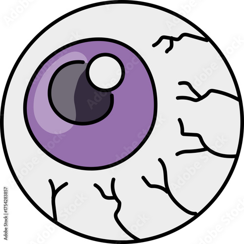Eye ball illustration