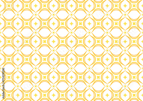 Wheat pattern vector on white background. Oat or Grain pattern. Paddy backdrop.