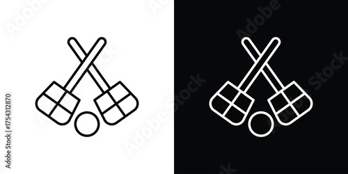 America map icon vector illustration. editable stroke icon.