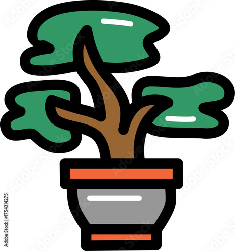 Tanghulu skewer chinese culture line icon