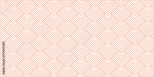 Seamless square pattern with stripes line. Square fabric textile cloth line texture background.	