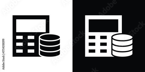 Budget icon glyph vector Illustration