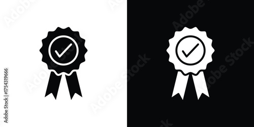 Warranty icon glyph vector Illustration