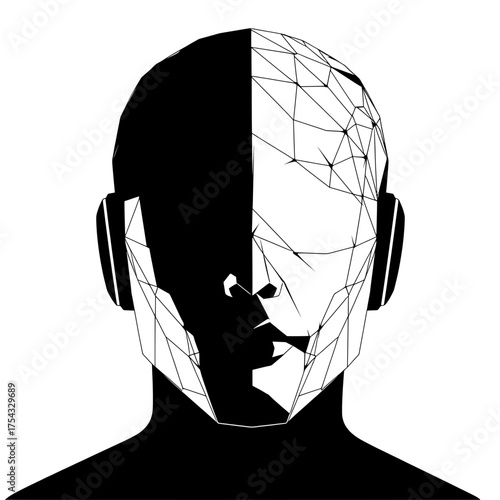 deconstructed identity: a study in duality and digital disintegration