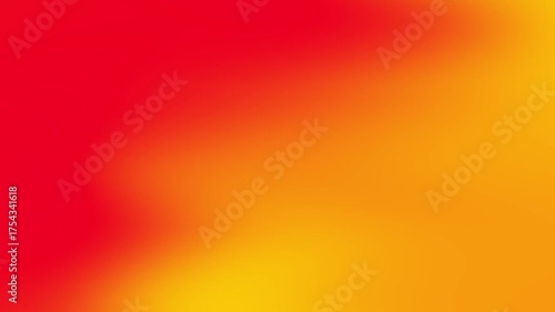 Vibrant Red to Orange Gradient Smooth Flowing Abstract Background Dynamic Color Blend Soft