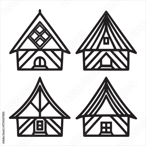 Authentic Indigenous Architecture of an Earthen Tribal House, A Rustic Symbol of Community Heritage and Traditional Village Life in Sustainable Design.