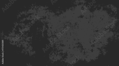 Abstract dark gray grunge texture background with a rough, uneven, and distressed design, ideal for artistic and textured design elements.