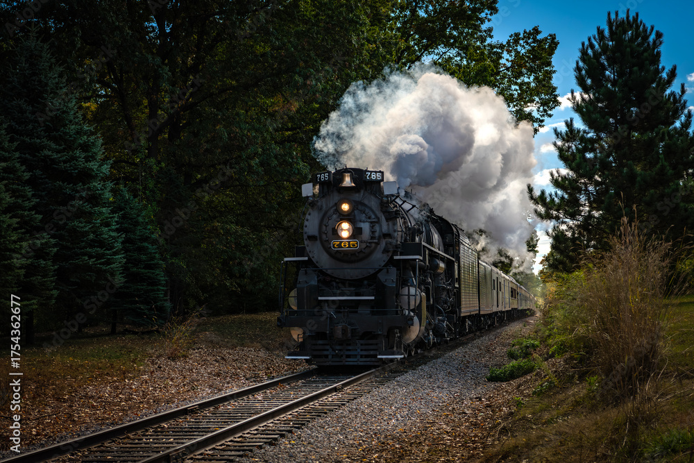 Obraz premium Nickel Plate Road 765